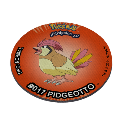 Mousepad estilo tazo Pidgeotto