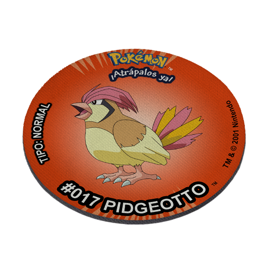 Mousepad estilo tazo Pidgeotto