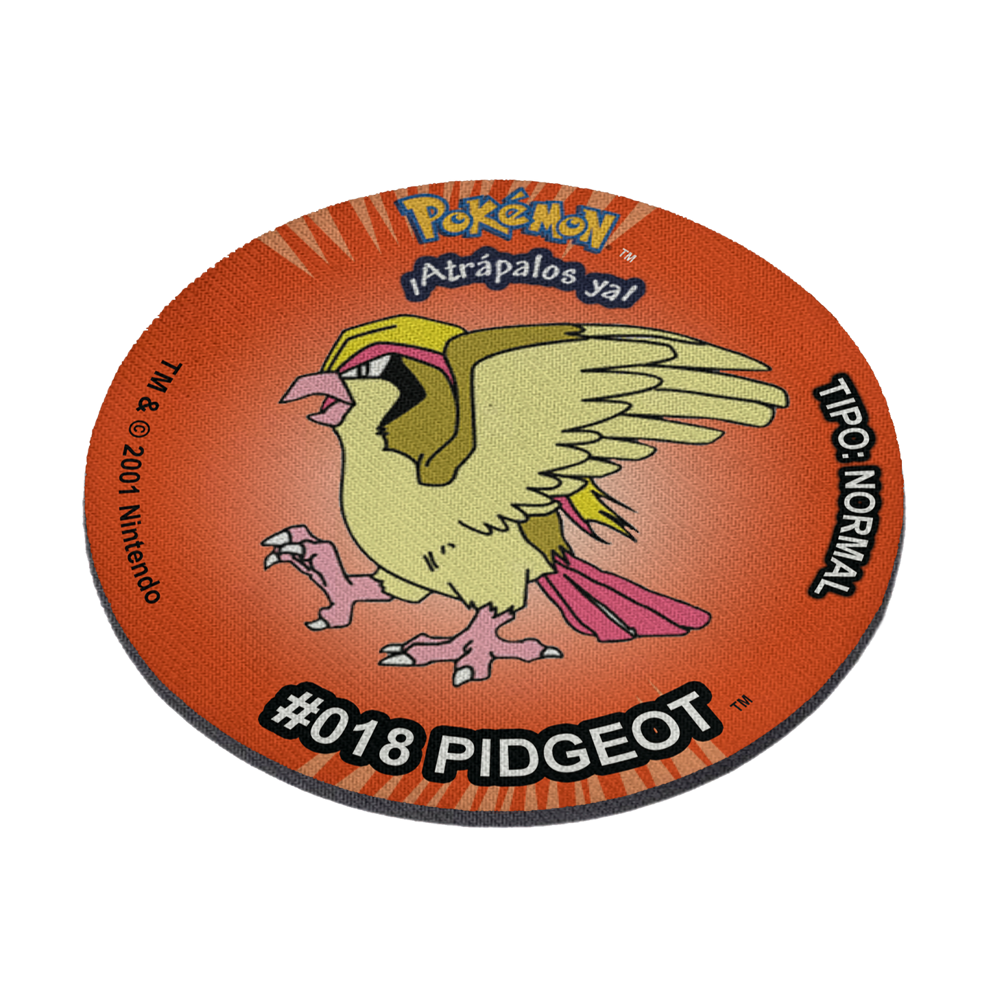 Mousepad estilo tazo Pidgeot