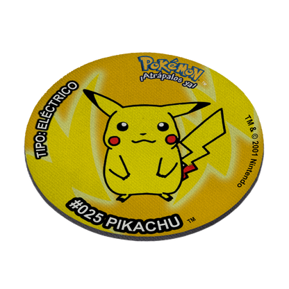 Mousepad estilo tazo Pikachu