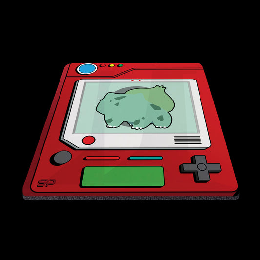 Mousepad Retro Pokédex con Bulbasaur
