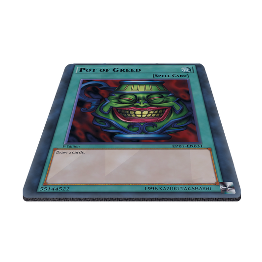 Mousepad Carta Yu-gi-oh  Olla de la Codicia