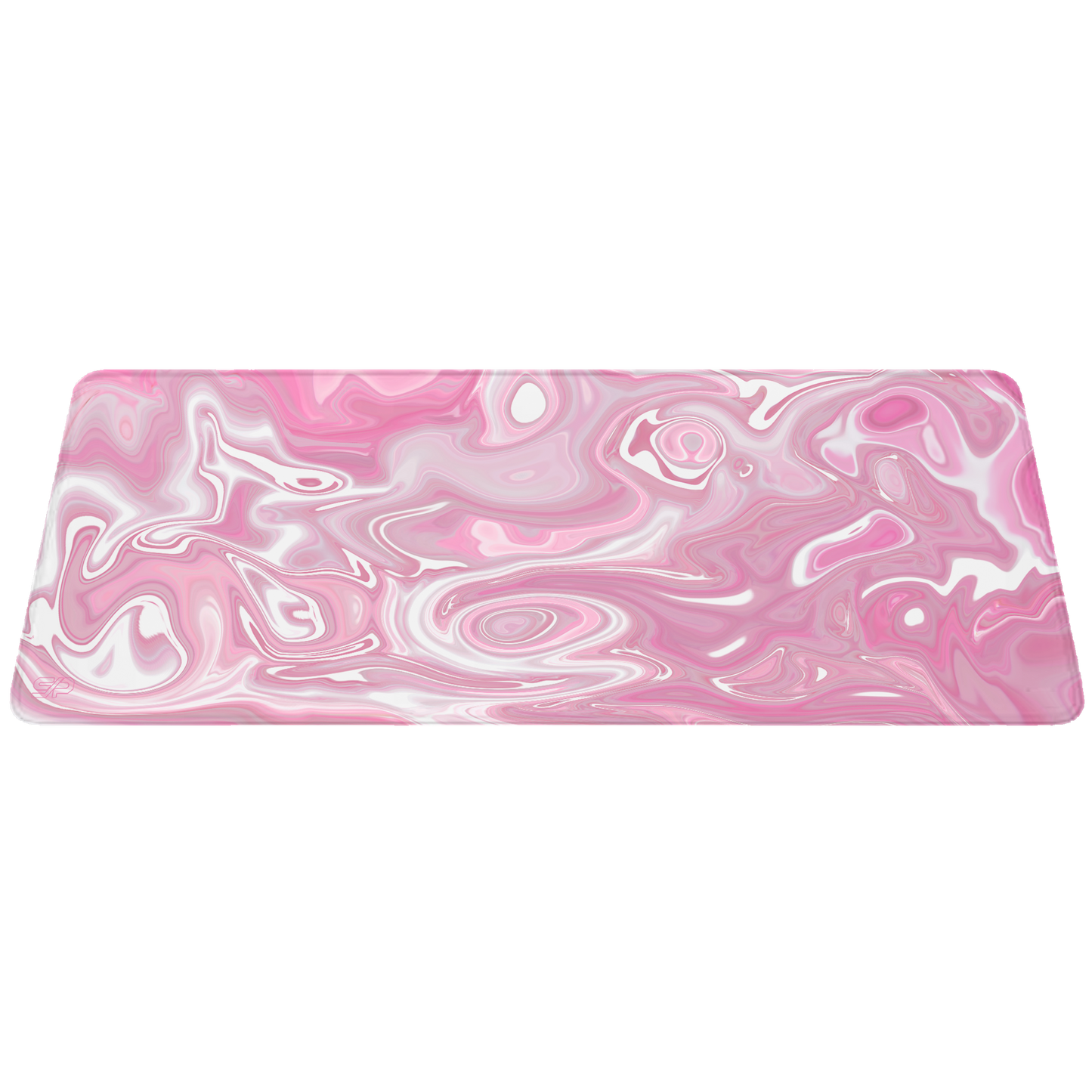 Mousepad Suminagashi style (Rosa)