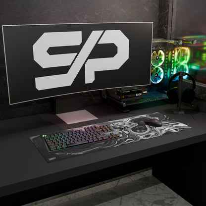 Mousepad Suminagashi style (Negro)