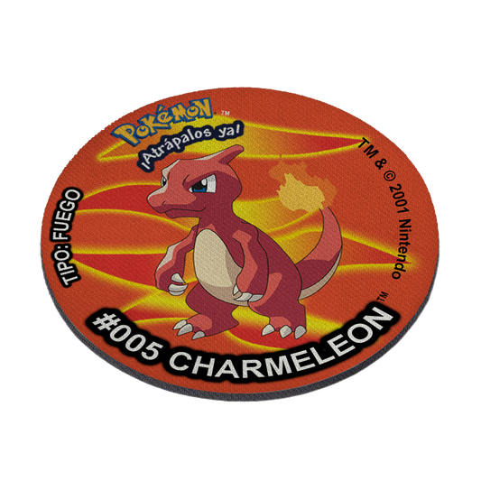 Mousepad estilo tazo Charmeleon