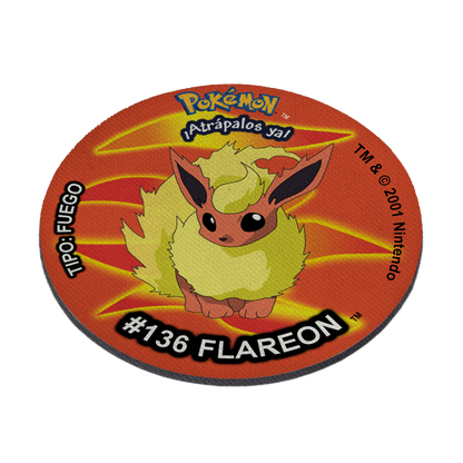 Mousepad estilo tazo Flareon