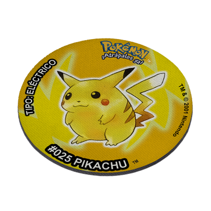 Mousepad estilo tazo Pikachu Pikachu Gordito