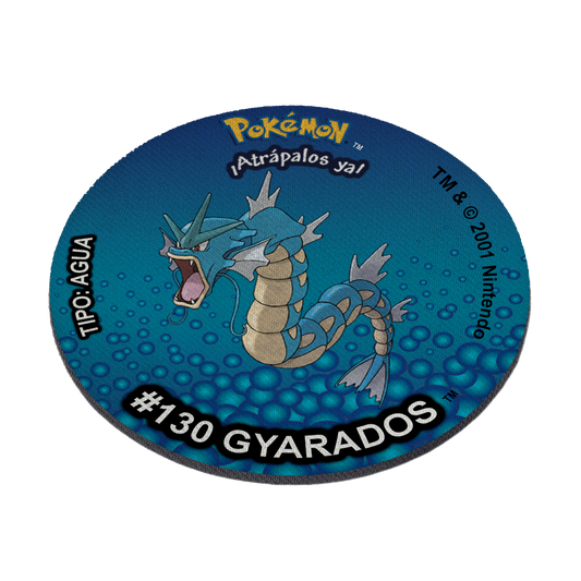 Mousepad estilo tazo Gyarados