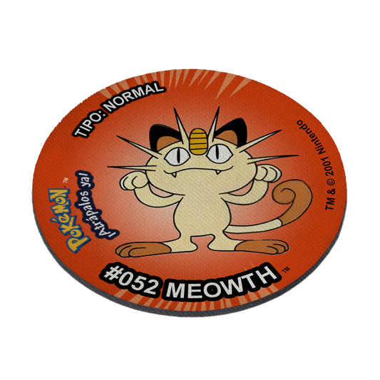 Mousepad estilo tazo Meowth