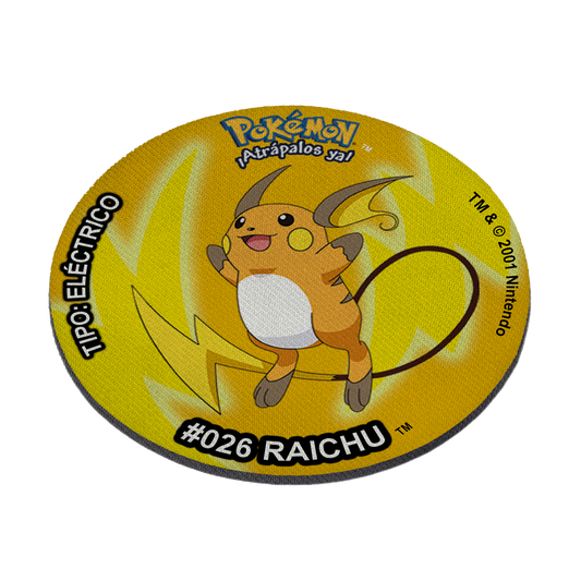 Mousepad estilo tazo Raichu